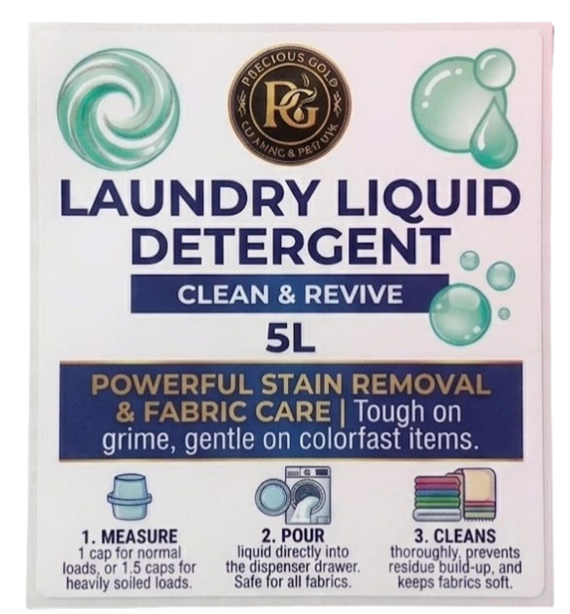Precious Gold Laundry Liquid Detergent