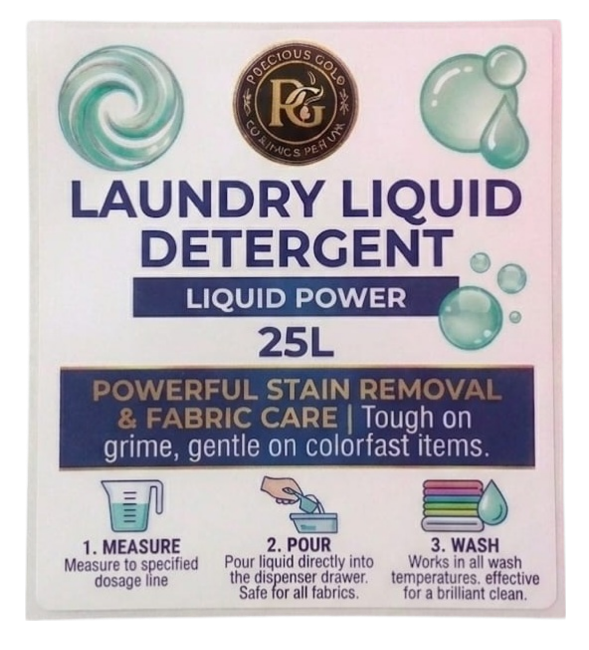 Precious Gold Laundry Liquid Detergent