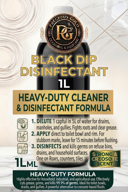Precious Gold Black Dip Disinfectant