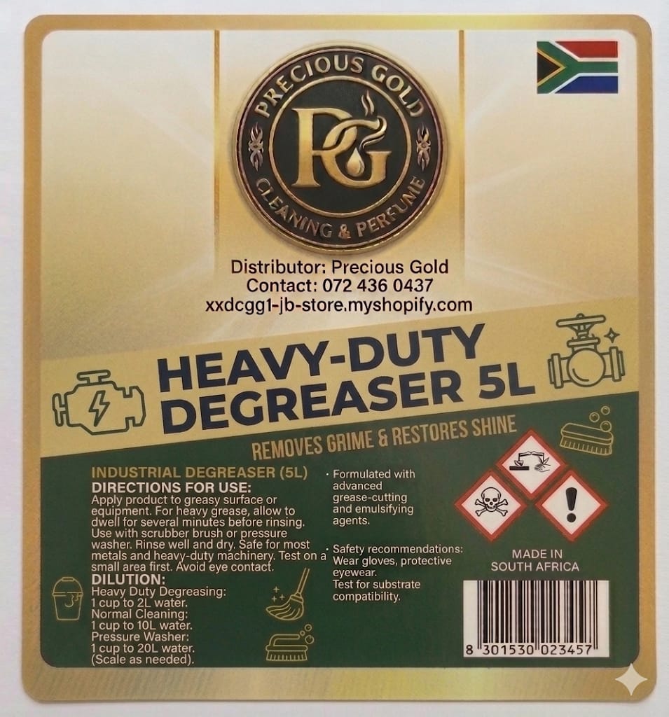 Precious Gold Heavy-duty Degreaser