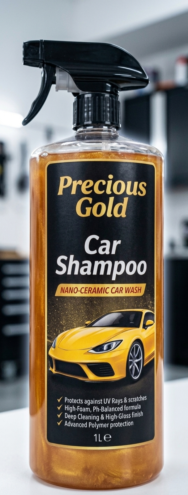 Precious Gold Car Shampoo