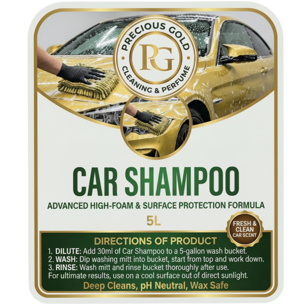 Precious Gold Car Shampoo